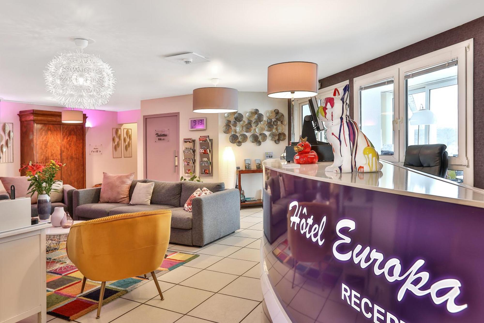 Hotel-Restaurant Logis Europa Maussac Екстер'єр фото